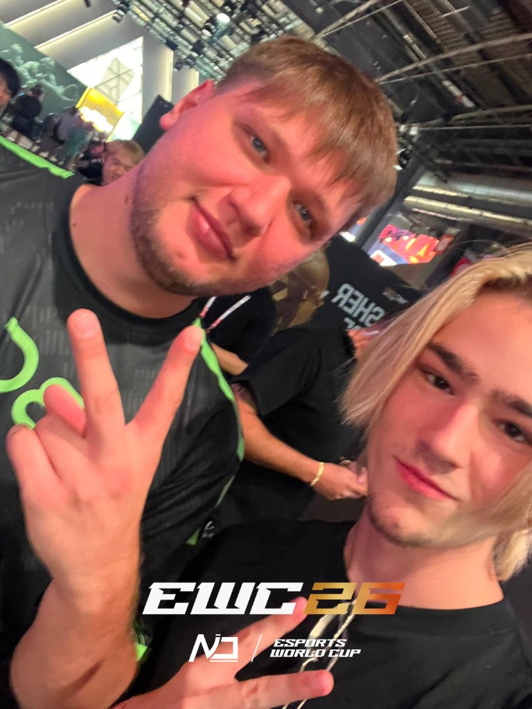 S1mple, joueur rencontr&eacute; par NIO Esports &agrave; l'Esports World Cup 2026 (EWC 26)